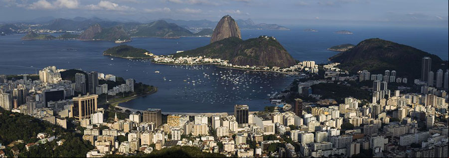 No Rio de Janeiro as sirenes alertam o perigo de tempestades