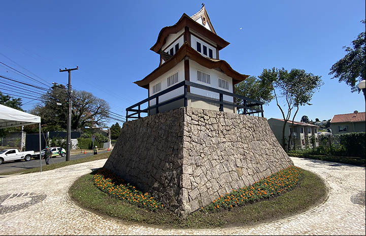 Nova atração de turismo em Curitiba, Himeji, castelo do Japão, 