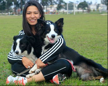 Meu cão me ensina muito. É um verdadeiro professor.