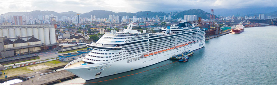 Navios de cruzeiro liberados do comprovante de vacina no Brasil