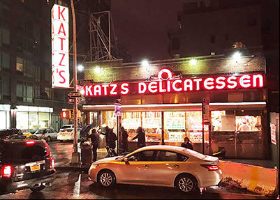 Restaurante de New York, Katz Delicatessen